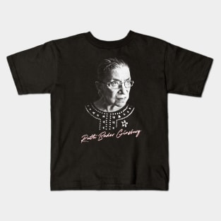 Ruth Bader Ginsburg - Feminist Queen Design Kids T-Shirt